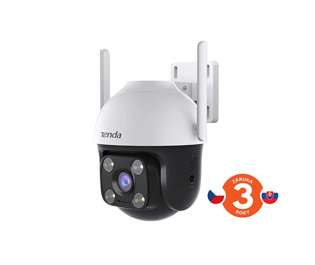 Tenda CH7-WCA - Venkovní otočná IP65 Wi-Fi 4MPx kamera, noční LED, audio, detekce pohybu, CZ app