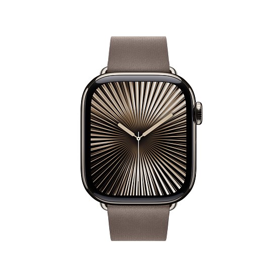 Watch Acc/42/Dark Taupe Modern Buckle - Large