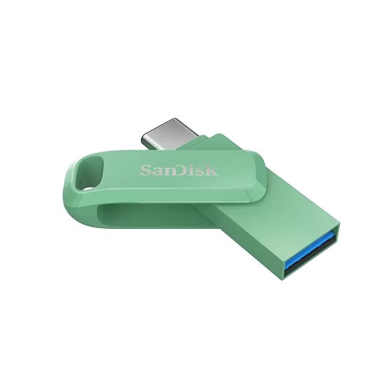 SanDisk Ultra Dual Drive Go/64GB/USB 3.2/USB-A + USB-C/Zelená