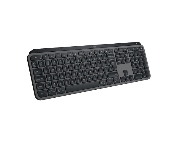 Logitech MX KEYS S/Bezdrátová USB + Bluetooth/US layout/Grafitová