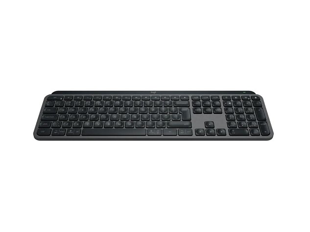 Logitech MX KEYS S/Bezdrátová USB + Bluetooth/US layout/Grafitová