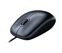 Logitech M90/Kancelářská/Optická/1 000 DPI/Drátová USB/Černá