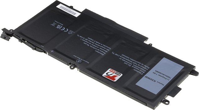 Baterie T6 Power Dell Latitude 5289, 7389, 7390 2in1, 7900mAh, 60Wh, 4cell, Li-pol