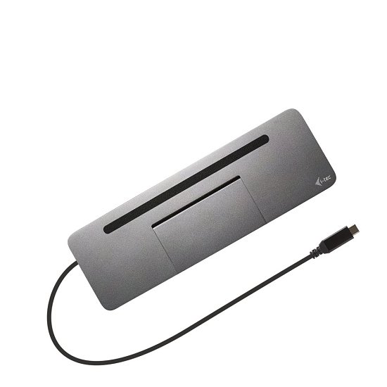 i-tec USB-C Metal Ergonomic 4K 3x Display Docking Station,PD 85W + i-tec Universal Charger 100W