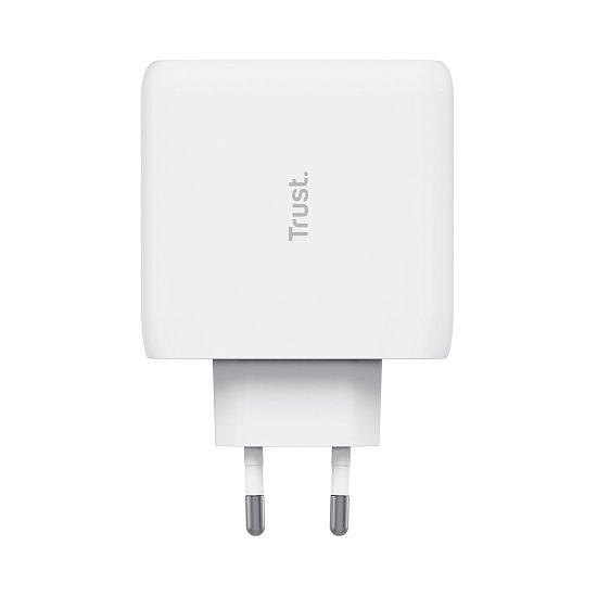 TRUST MAXO 65W 2P USB-C CHARGER WHT