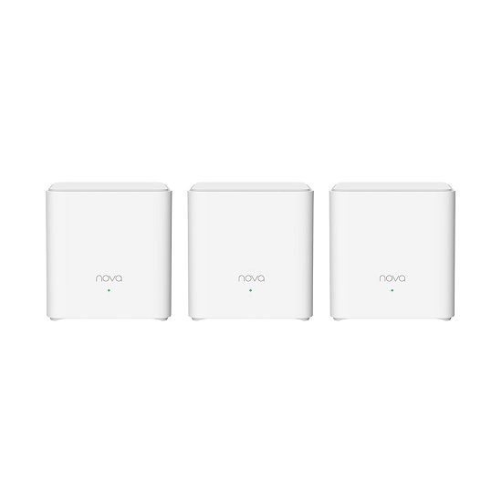 Tenda Nova EX3 (3-pack) WiFi6 AX1500 Mesh Gigabit system, 6xGLAN/GWAN, WPA3, VPN, SMART CZ aplikace