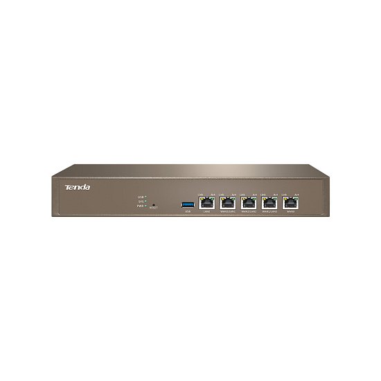 Tenda G1 Enterprise Gigabit MultiWAN Router, 3x GWAN/GLAN, 1x GLAN, 1x GWAN, Load Balance, VPN