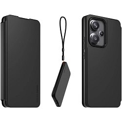 Made for Xiaomi Book Pouzdro s Poutkem pro Xiaomi Redmi Note 13 Pro 5G Black