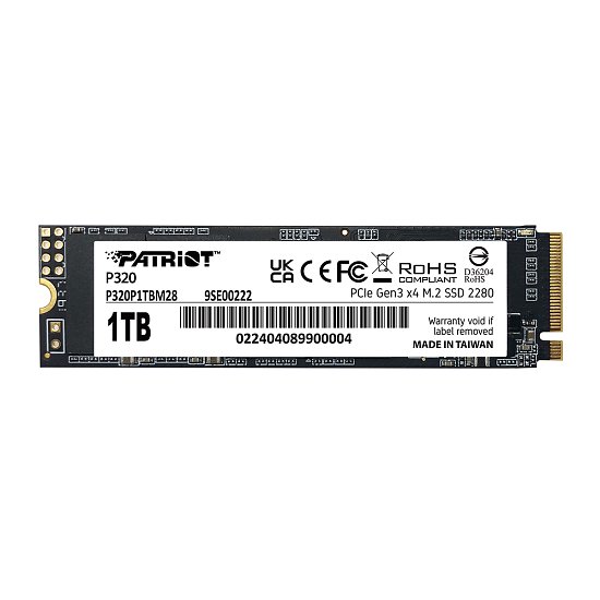 PATRIOT P320/1TB/SSD/M.2 NVMe/5R