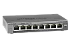 NETGEAR 8PT GIGABIT PLUS SWITCH, GS108e