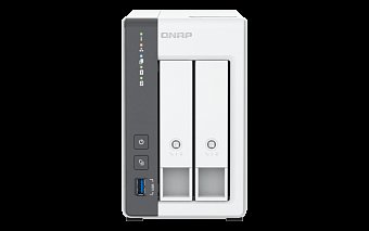 QNAP TS-216G (4core 2,0GHz + NPU, 4GB RAM, 2x SATA, 1x GbE, 1x 2,5GbE, 2x USB 2.0, 1x USB 3.2)