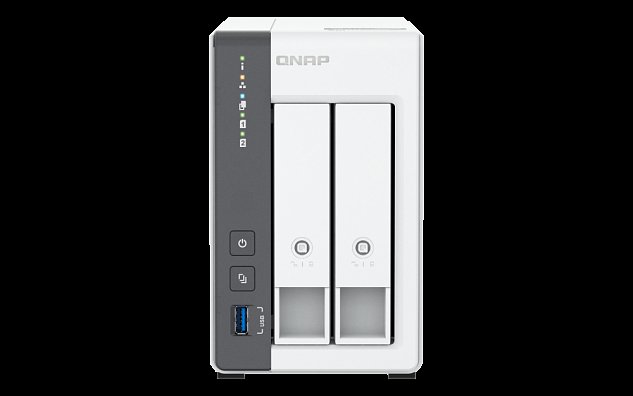 QNAP TS-216G (4core 2,0GHz + NPU, 4GB RAM, 2x SATA, 1x GbE, 1x 2,5GbE, 2x USB 2.0, 1x USB 3.2)