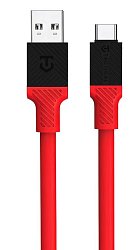 Tactical Fat Man Cable USB-A/USB-C 1m Red