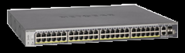 NETGEAR 48xGB PoE+ Smart Switch,2 10G,2 SFP,GS752TXP