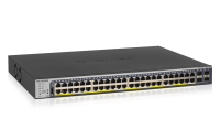 NETGEAR 48xGB PoE+ Smart Pro Switch,4 SFP, GS752TP