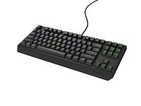 Genesis herní klávesnice THOR 230/TKL/RGB/Outemu Red/Drátová USB/US layout/Černá