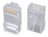 Konektor RJ45 CAT5E UTP 8p8c pro licnu 1ks