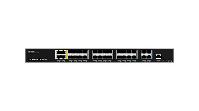 Grandstream GWN7831 Layer 3 Managed Network Switch 24 SFP / 4 SFP+ / 4 GbE porty