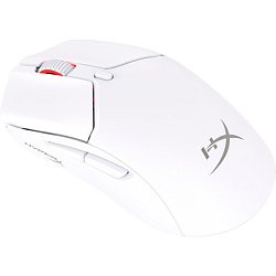 HP HyperX Pulsefire Haste 2 Mini/Herní/Optická/Pro praváky/26 000 DPI/Drátová+bezdrátová/Bílá