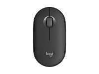 Logitech Pebble Mouse 2 M350s/Cestovní/Optická/4 000 DPI/Bezdrátová Bluetooth/Grafitová