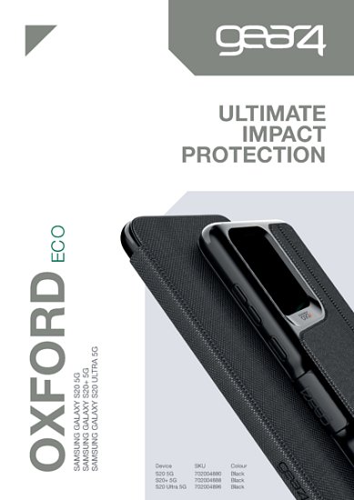 GEAR4 D3O Oxford Eco kryt Samsung Galaxy S20+