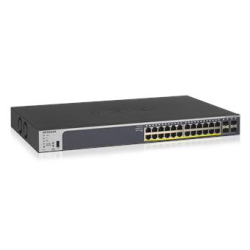 NETGEAR 24xGB PoE+ Smart Pro Switch,4 SFP, GS728TP