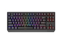 GENESIS herní klávesnice THOR 230/TKL/RGB/Outemu Red/Bezdrátová USB + Bluetooth/US layout/Černá