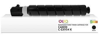 OWA Armor toner kompatibilní s Canon C-EXV54K, 15000st, černá/black