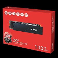 ADATA XPG GAMMIX S50 CORE/1TB/SSD/M.2 NVMe/Černá/Heatsink/3R