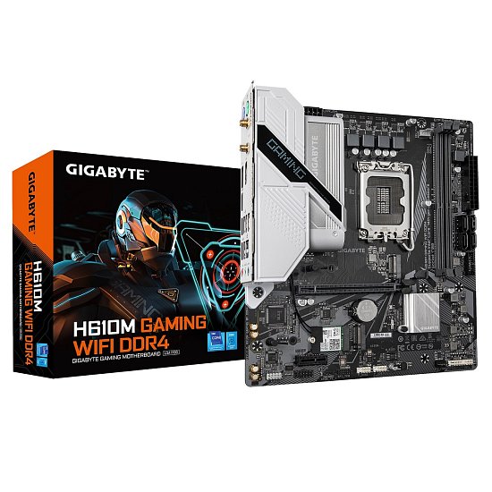 GIGABYTE H610M GAMING WIFI DDR4/LGA 1700/mATX