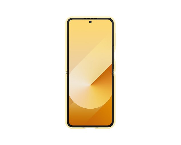 Samsung Ochranný kryt z veganské kůže pro Flip 6 Yellow