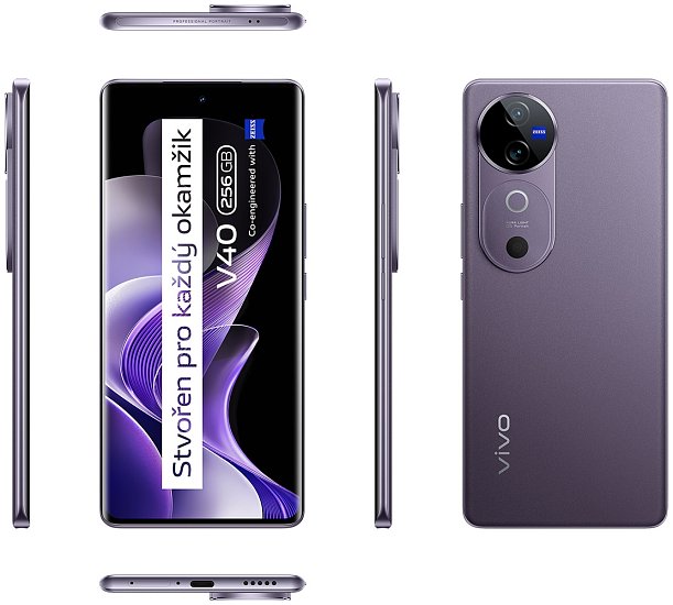 VIVO V40 5G/8GB/256GB/Nebula Purple