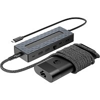 HP Univ. USB-C Hub and Laptop Charger Combo-EURO