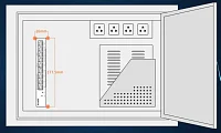 Tenda G0-8G-PoE Gigabit PoE Router MultiWAN, 3x GWAN/GLAN, 1x GWAN, 5x GLAN, 8x PoE 802.3af/at, VPN