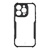 Tactical Quantum Stealth Kryt pro Apple iPhone 16 Pro Clear/Black