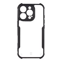 Tactical Quantum Stealth Kryt pro Apple iPhone 16 Pro Clear/Black