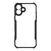 Tactical Quantum Stealth Kryt pro Apple iPhone 16 Plus Clear/Black