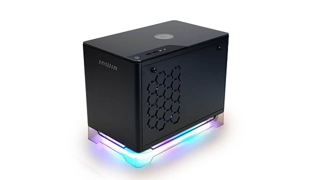 In Win A1 Plus/Mini ITX/Transpar./Černá/650W/80PLUS Gold