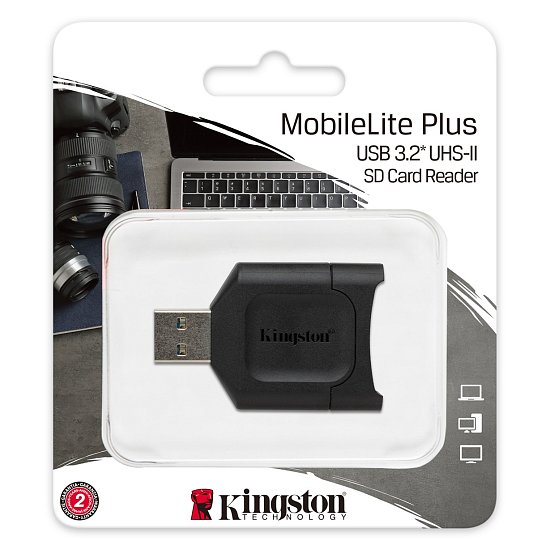 Kingston čtečka karet MobileLite Plus USB 3.1 SDHC/SDXC UHS-II