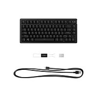 HP HyperX 75 Alloy Rise/Drátová USB/US layout/Černá