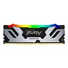 Kingston FURY Renegade/DDR5/16GB/7200MHz/CL38/1x16GB/RGB/Black/Silv