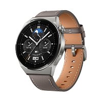 Huawei Watch GT 3 Pro/46mm/Silver/Elegant Band/Gray