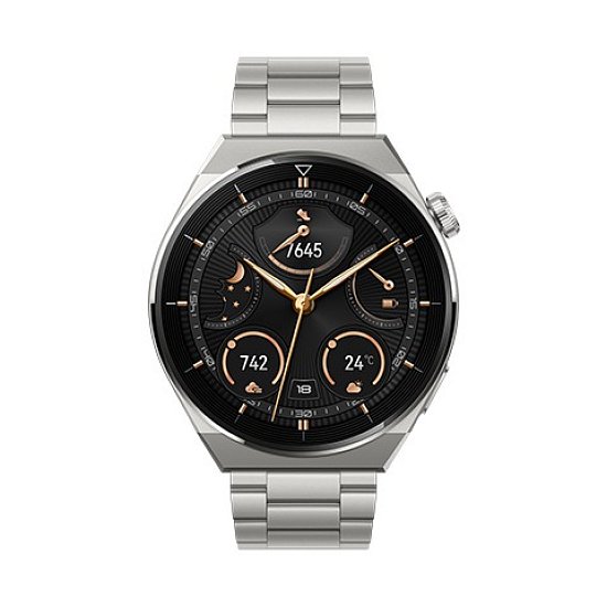 Huawei Watch GT 3 Pro/46mm/Silver/Elegant Band/Silver