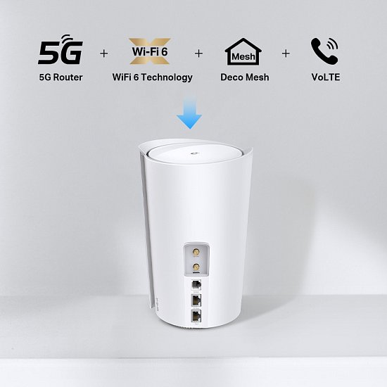 TP-Link 5G AX6000 Mesh WiFi 6 router Deco X80-5G(1-pack)