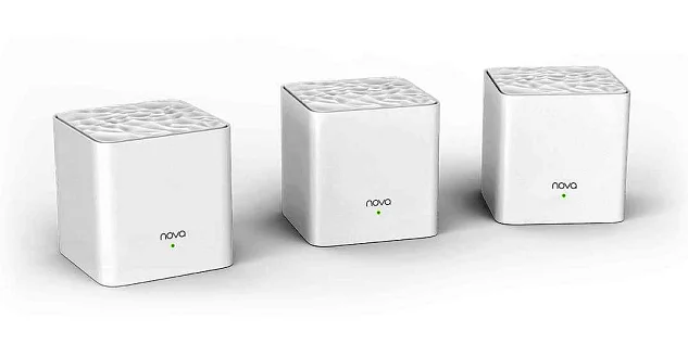 Tenda Nova MW3 (3-pack) WiFi AC1200 Mesh system Dual Band, 2x LAN/WAN, MU-MIMO, SMART aplikace