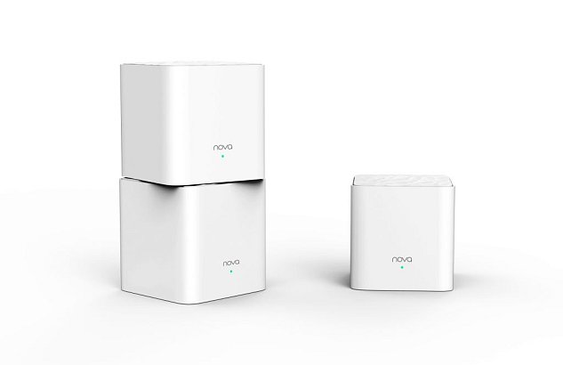 Tenda Nova MW3 (3-pack) WiFi AC1200 Mesh system Dual Band, 2x LAN/WAN, MU-MIMO, SMART aplikace