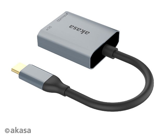 AKASA USB 3.2 Type-C Dual čtečka karet