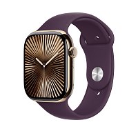 Watch Acc/46/Plum Sport Band - M/L