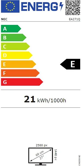 NEC MultiSync/EA271Q/27