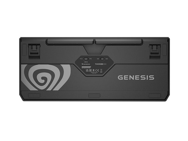 GENESIS herní klávesnice THOR 230/TKL/RGB/Outemu Red/Bezdrátová USB + Bluetooth/US layout/Černá